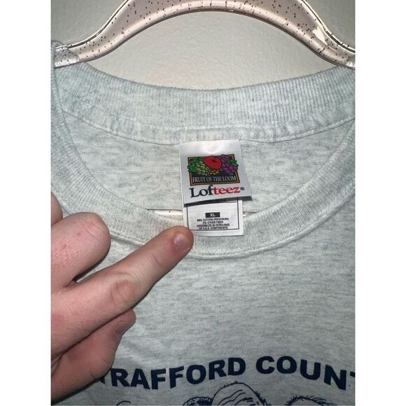 Strafford County Bench Warmer Vintage T-Shirt Extra Large - Picture 3 of 4